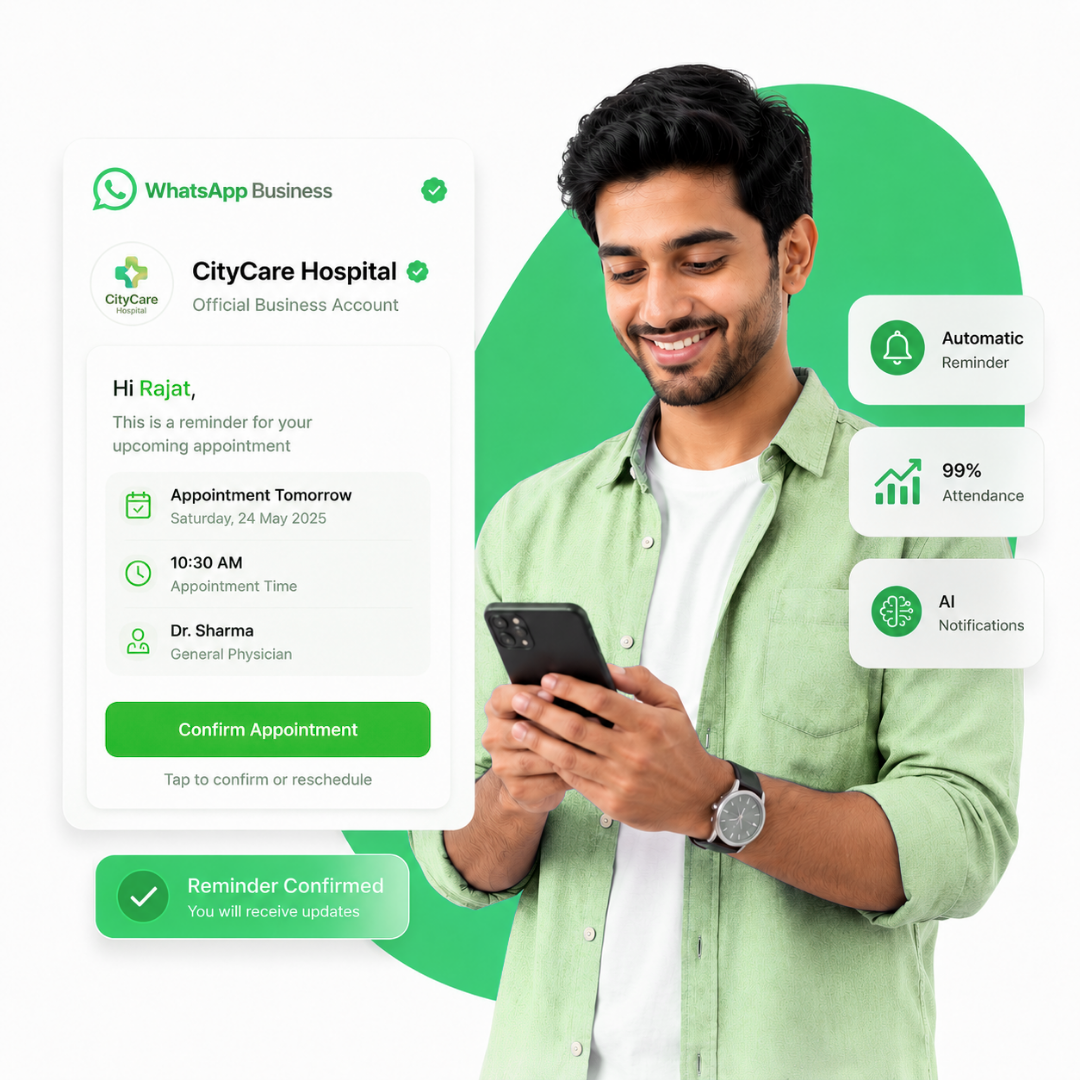 Automated healthcare appointment reminders