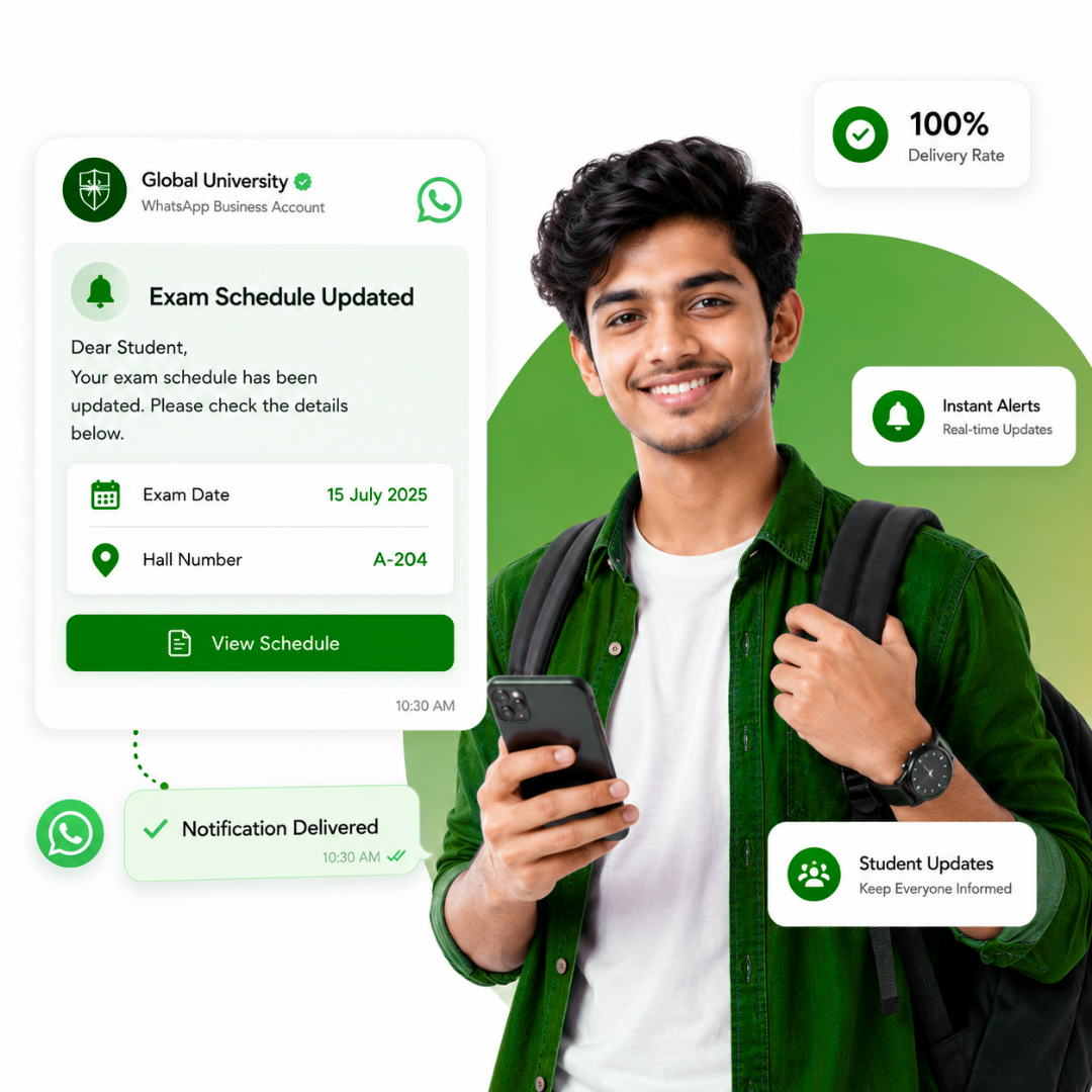 Exam & Result Notifications
