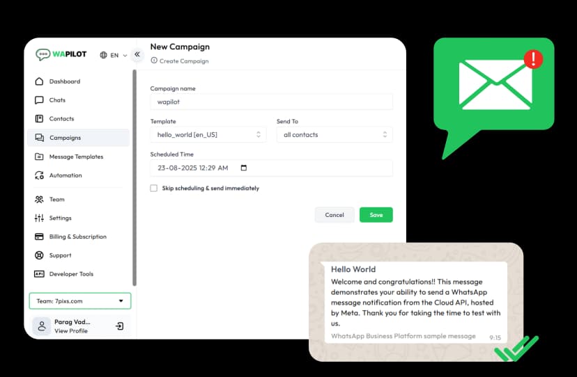 Campaign Management showcase