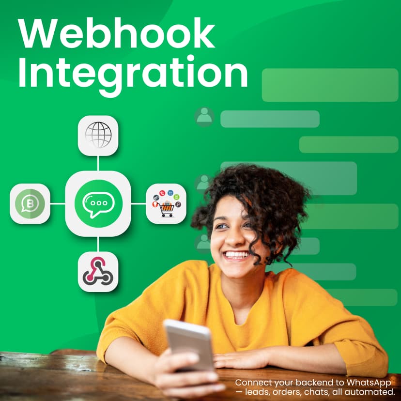 Webhook Integration showcase